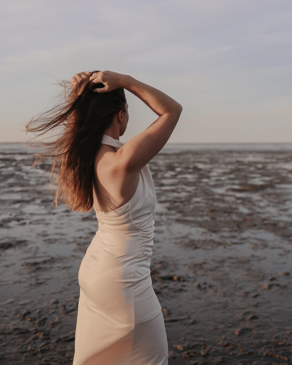 Sarah Bakker, Portrait aus einem Editorial-Shooting