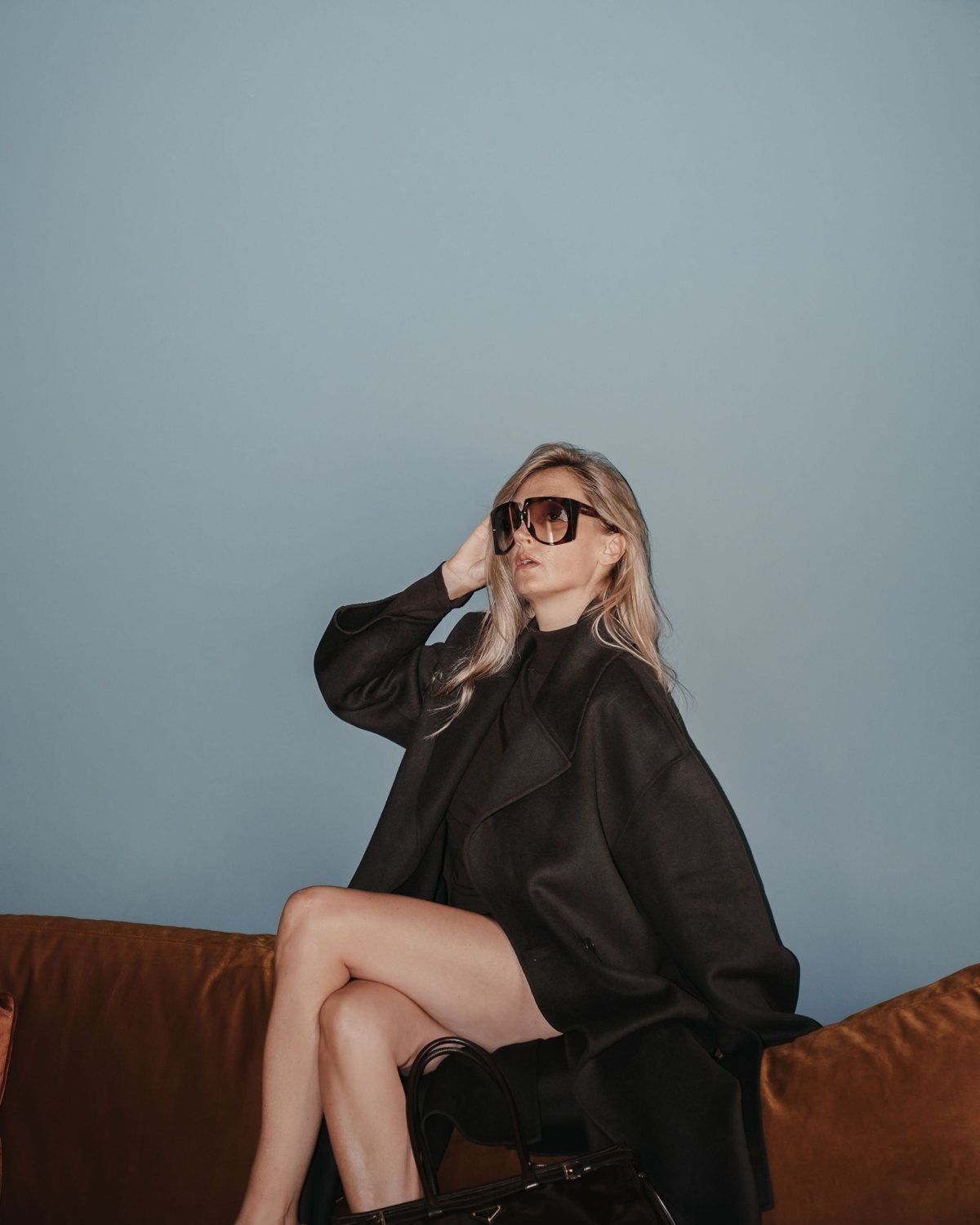 Editorial Shooting Sylt · schwarzer Look