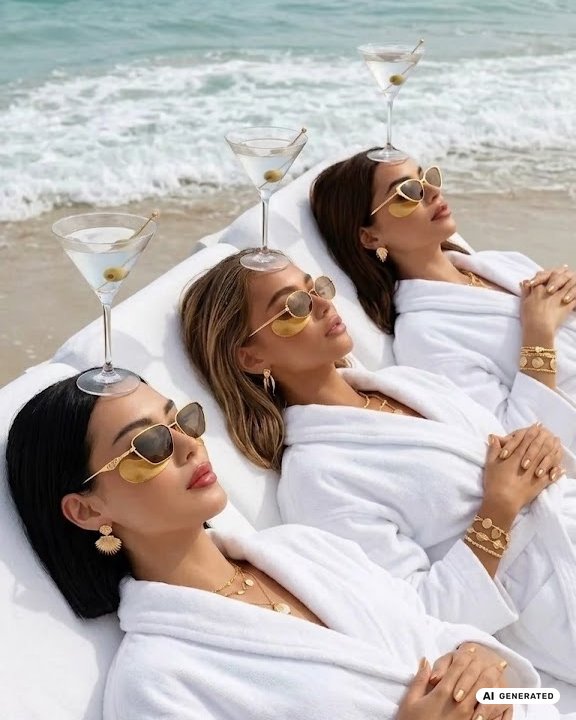 AI vision · The Editorial Event · beach club moment