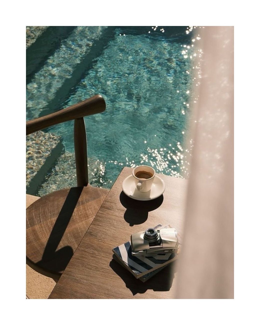Stillleben am Pool · Hotel-Mood Mallorca