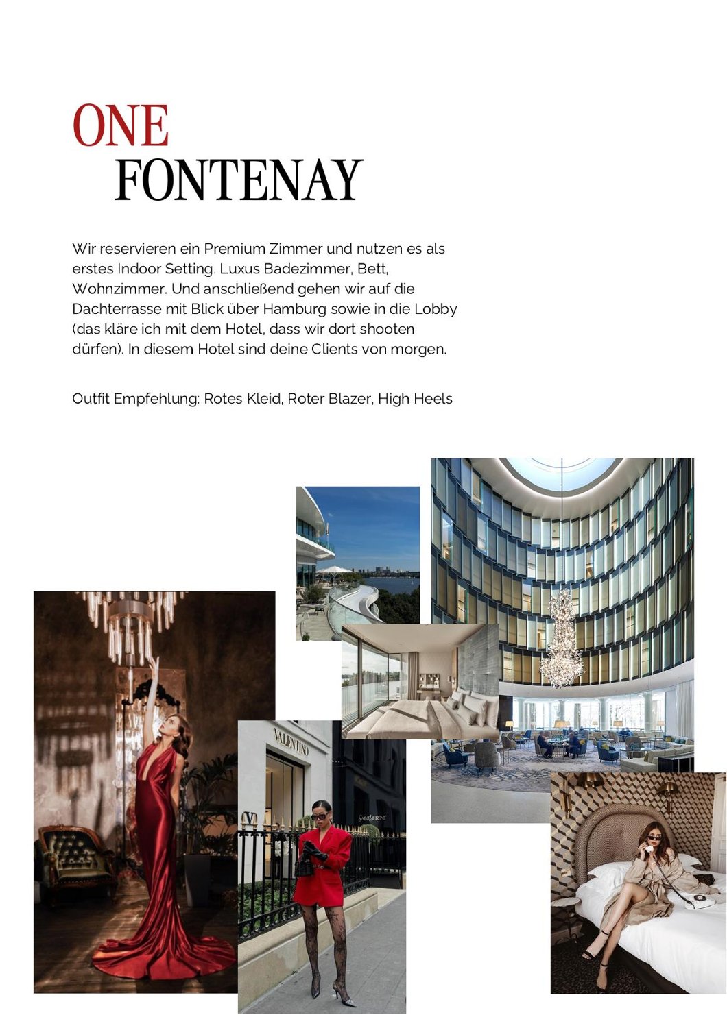 Lookbook Hamburg · Kapitel eins: The Fontenay mit Rooftop und Lobby