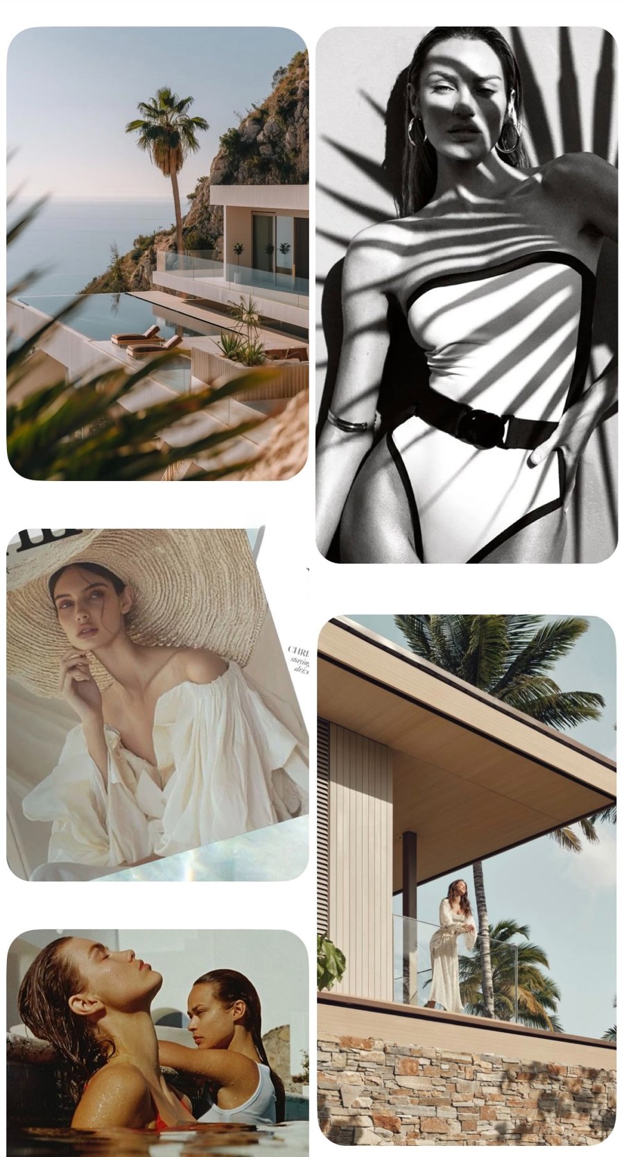 Lookbook Luxushotel Fotografie Mallorca · Pool und Architektur