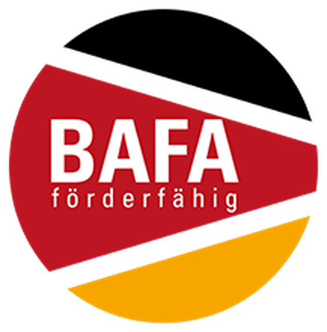 Gelistet f&uuml;r die BAFA-F&ouml;rderung