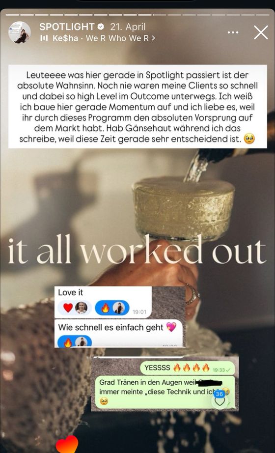 Original Story zum Momentum in SPOTLIGHT